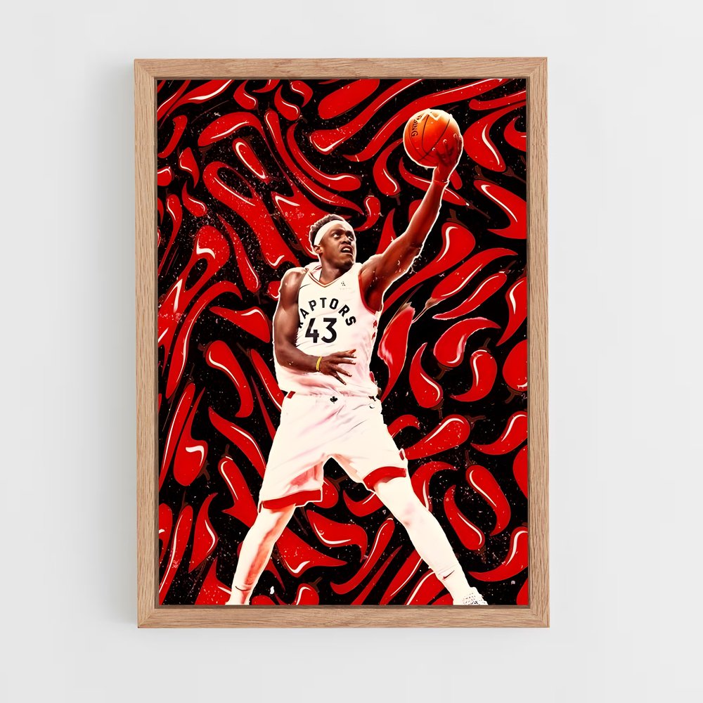 Poster Pascal le Dynamique – affiche Basketball (vue 4)